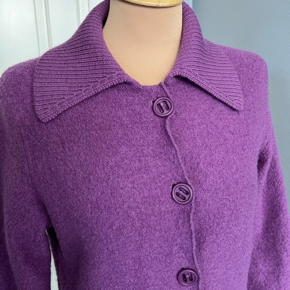 Appleseed’s Boiled Wool Sweater Jacket - Picture 2 of 9